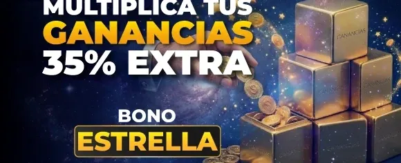 Bono de Bienvenida Real 100% promotion